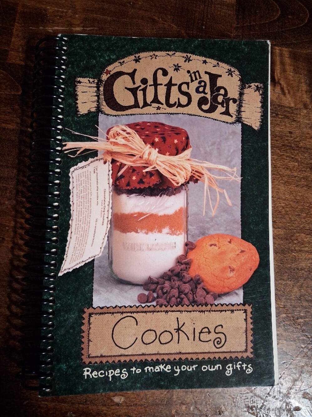Gifts In A Jar Cookbook/Craft Book